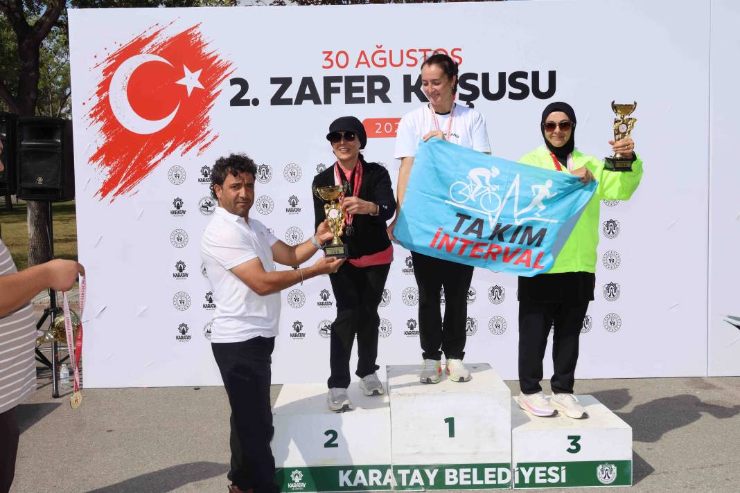 Karatay'da Zafer Koşusu'ndan özel kareler... 1